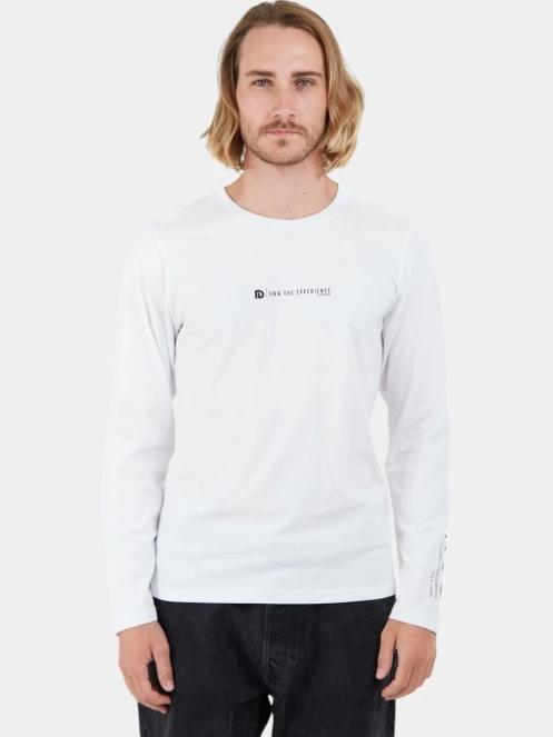Fundango Long-T Longsleeve T-shirt férfi hosszú ujjú póló fehér színben 2