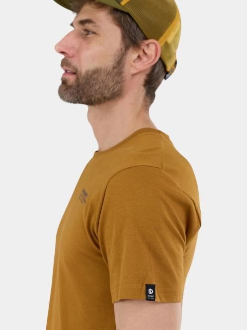 Fundango Compass Graphic-T férfi rövid ujjú póló sárga színben 5