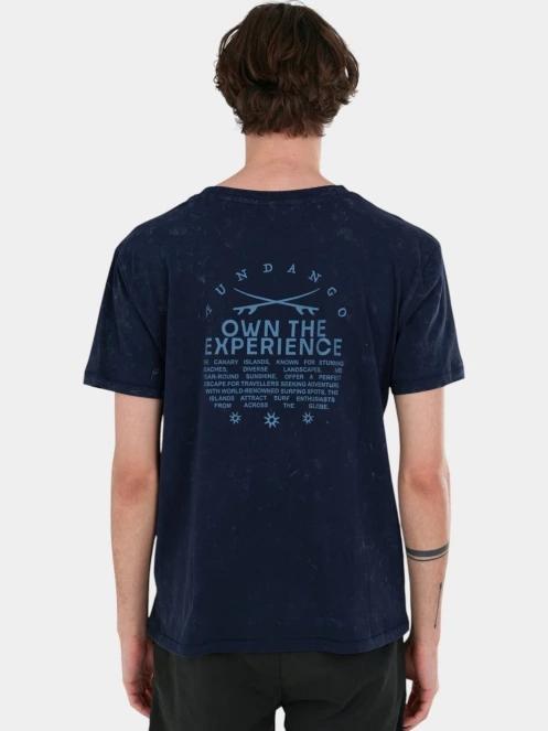 Fundango Dane Surf Pocket-T férfi rövid ujjú póló sötétkék színben 2