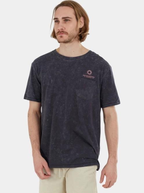 Fundango Dane Surf Pocket-T férfi rövid ujjú póló fekete színben 5