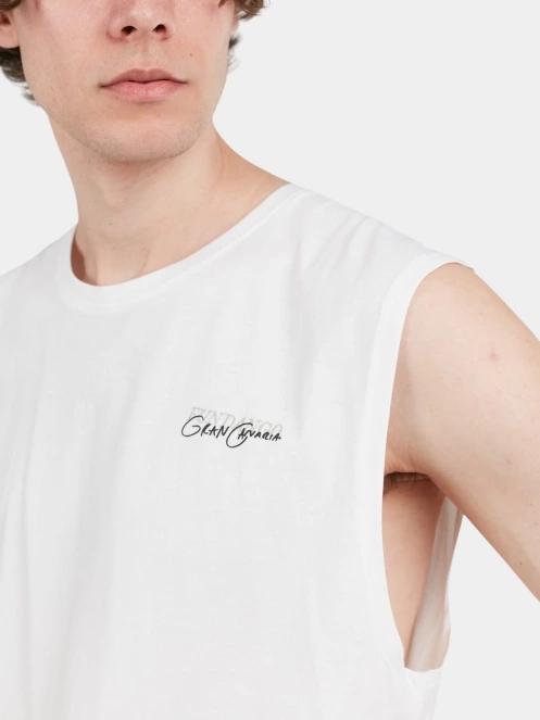 Fundango Alon Surf Tank-T férfi atléta fehér színben 5