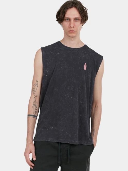 Fundango Alon Surf Tank-T férfi atléta fekete színben 2