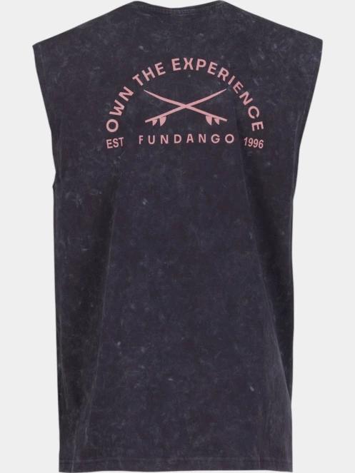 Fundango Alon Surf Tank-T férfi atléta fekete színben 7