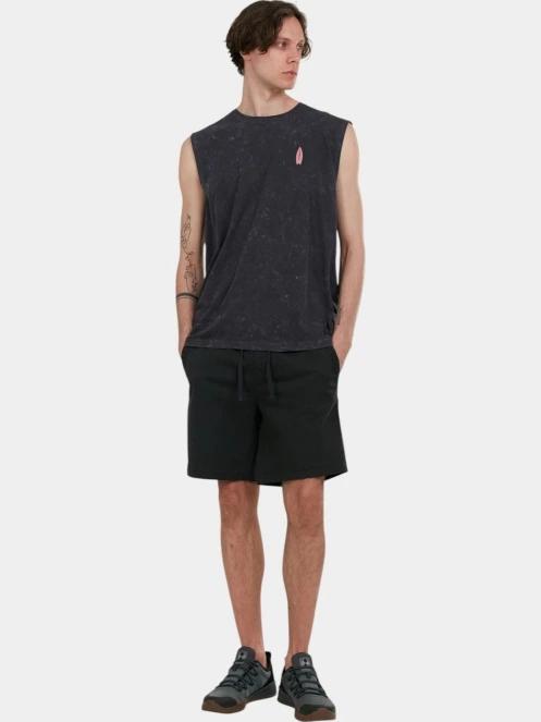Fundango Alon Surf Tank-T férfi atléta fekete színben 4