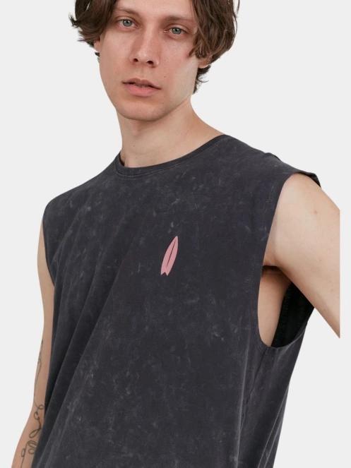 Fundango Alon Surf Tank-T férfi atléta fekete színben 5