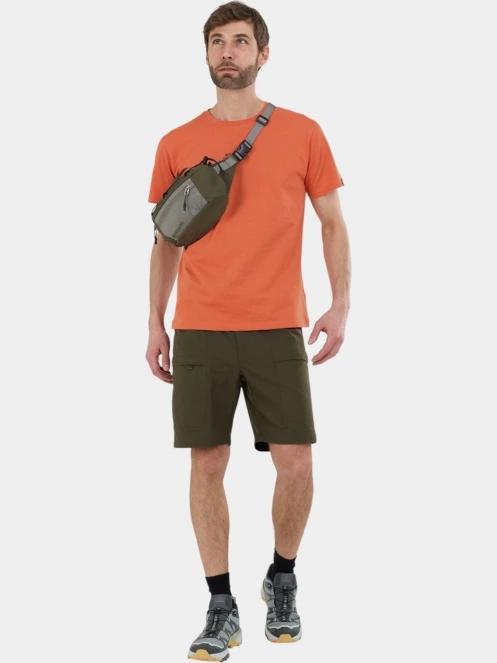 Fundango Montes Graphic-T férfi rövid ujjú póló piros színben 4