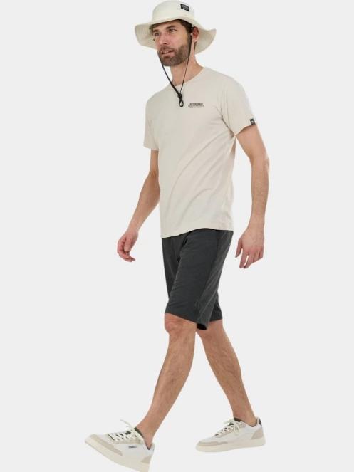 Fundango Montes Graphic-T férfi rövid ujjú póló homok színben 5