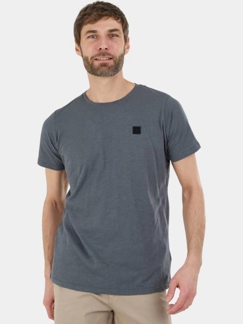 Fundango Jaggy II Structured T-shirt férfi rövid ujjú póló szürke színben 2