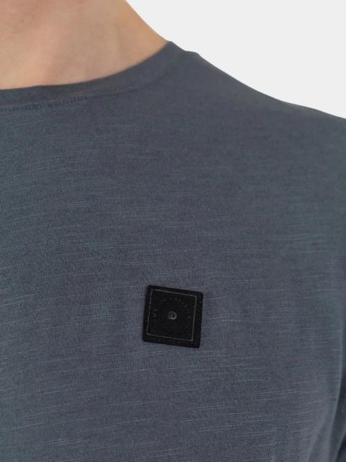 Fundango Jaggy II Structured T-shirt férfi rövid ujjú póló szürke színben 6