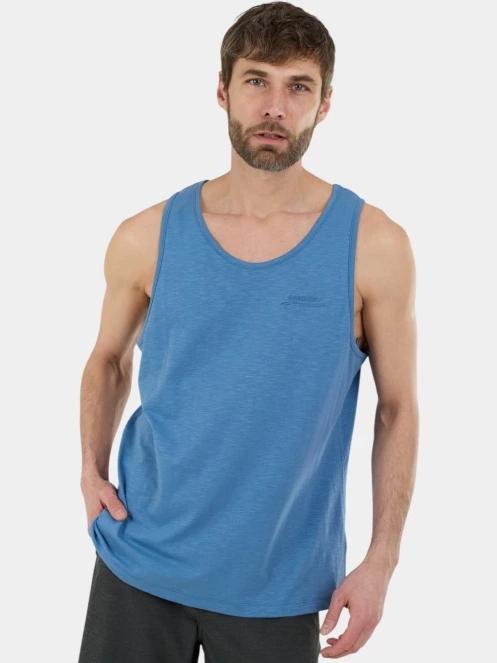 Fundango Drake Tank-T férfi atléta kék színben 2