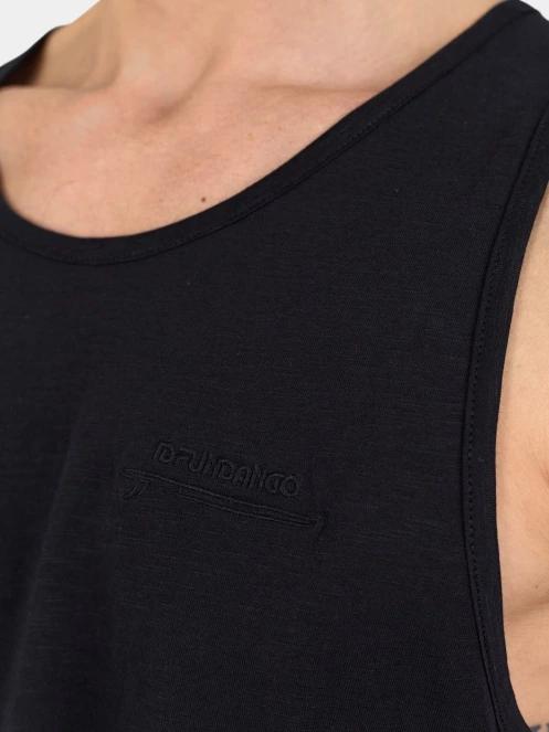 Fundango Drake Tank-T férfi atléta fekete színben 6