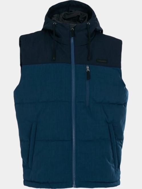 Fundango Karl Padded Vest férfi mellény kék színben 7