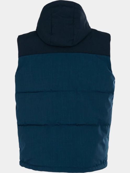 Fundango Karl Padded Vest férfi mellény kék színben 8