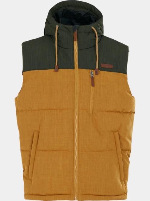 Fundango Karl Padded Vest férfi mellény sárga színben 6