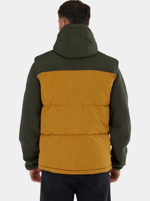Fundango Karl Padded Vest férfi mellény sárga színben 3