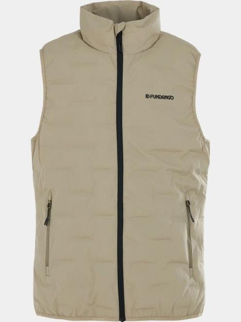 Fundango Smoke Vest férfi mellény homok színben 7