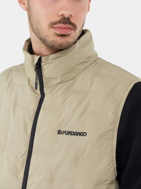 Fundango Smoke Vest férfi mellény homok színben 5