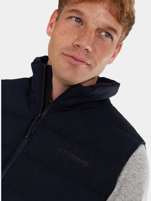 Fundango Vance Padded Vest férfi mellény sötétkék színben 6