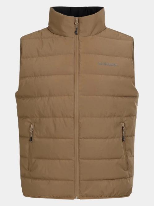 Fundango Vance Padded Vest férfi mellény barna színben 2