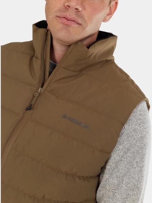 Fundango Vance Padded Vest férfi mellény barna színben 6