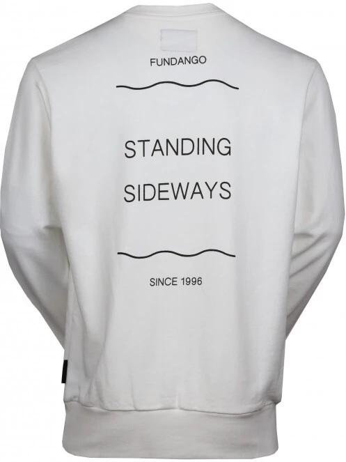 Fundango Warren Sweatshirt férfi pulóver fehér színben 8