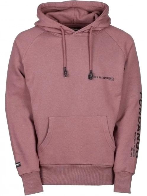 Fundango Talis Hooded Sweatshirt férfi pulóver lila színben 8