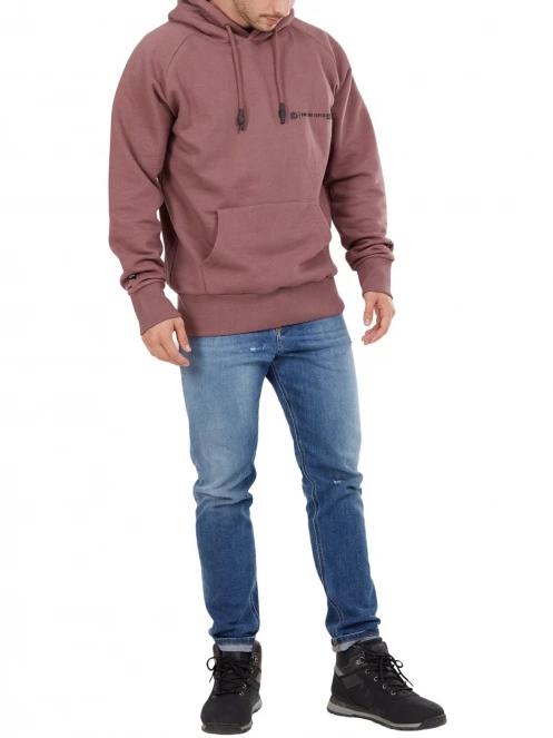 Fundango Talis Hooded Sweatshirt férfi pulóver lila színben 4