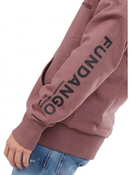 Fundango Talis Hooded Sweatshirt férfi pulóver lila színben 6