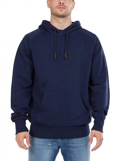 Fundango Talis Hooded Sweatshirt férfi pulóver sötétkék színben 2