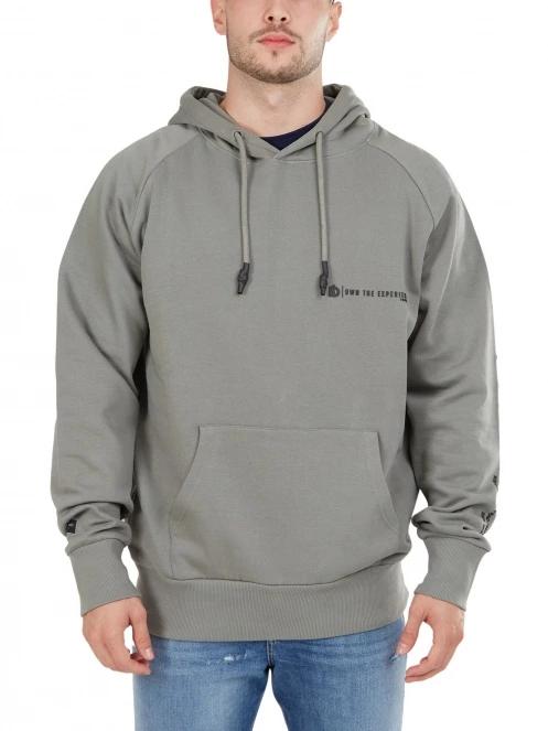 Fundango Talis Hooded Sweatshirt férfi pulóver zöld színben 2