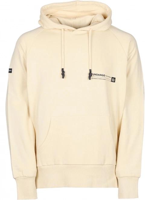 Fundango Talis Hooded Sweatshirt férfi pulóver homok színben 9