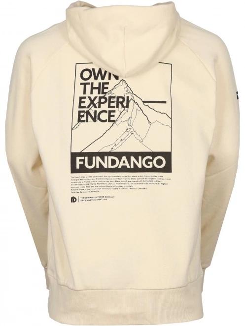 Fundango Talis Hooded Sweatshirt férfi pulóver homok színben 10