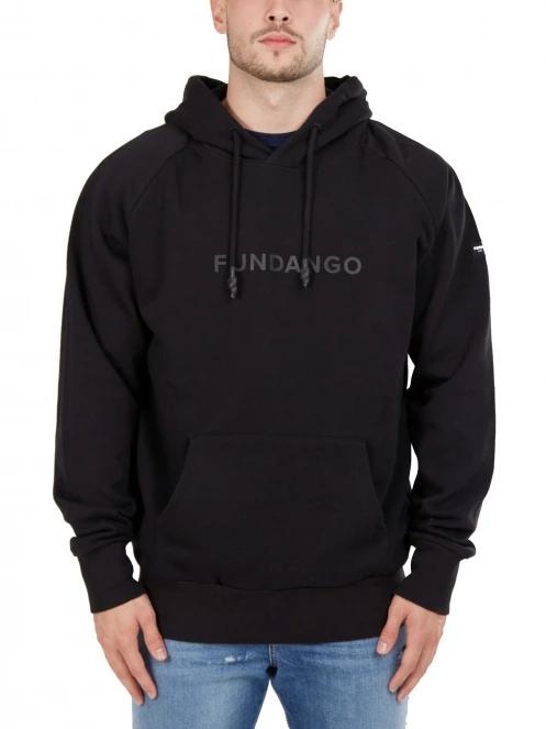 Fundango Talis Hooded Sweatshirt férfi pulóver fekete színben 2
