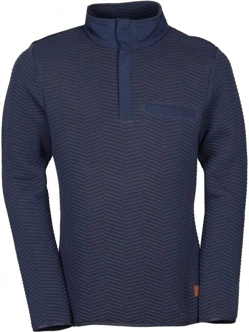 Fundango Vertigo Sweatshirt férfi pulóver sötétkék színben 8
