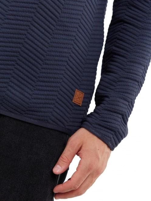 Fundango Vertigo Sweatshirt férfi pulóver sötétkék színben 7