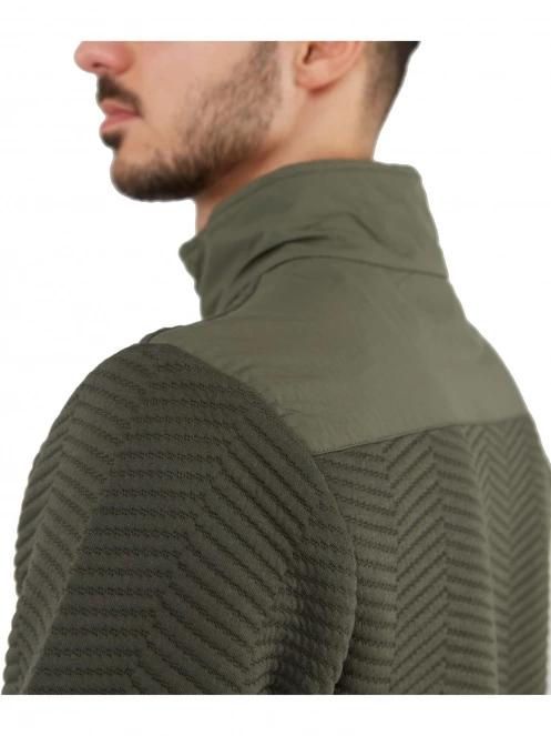 Fundango Vertigo Sweatshirt férfi pulóver oliva színben 7