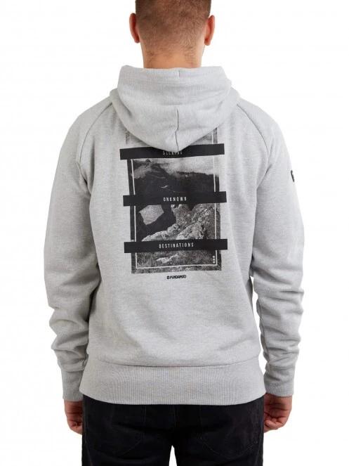 Fundango Talis Hooded Sweatshirt férfi kapucnis pulóver fehér színben 3