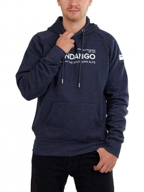 Fundango Dixon Hooded Sweatshirt férfi kapucnis pulóver kék színben 4