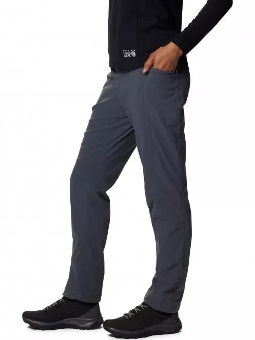 Mountain Hardwear Dynama Lined High Rise Pant női túranadrág szürke színben 4