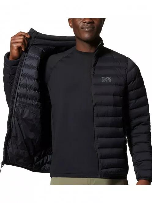 Mountain Hardwear Deloro Down Jacket férfi pehelykabát fekete színben 5