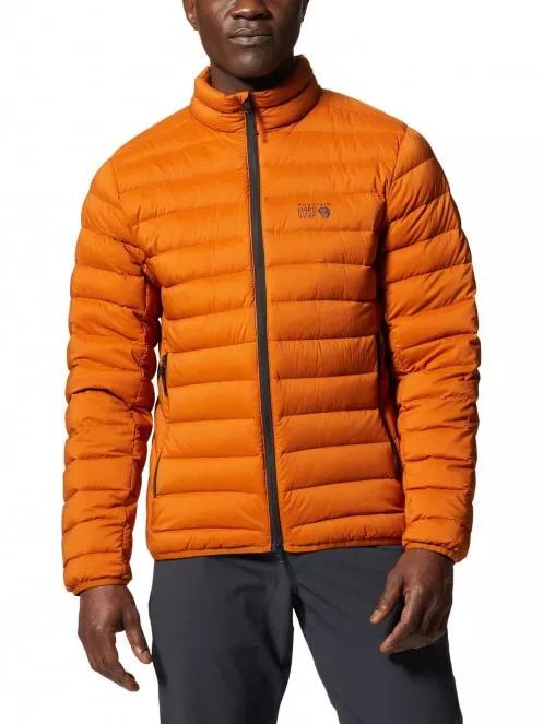 Mountain Hardwear Deloro Down Jacket férfi pehelykabát narancssárga színben 2