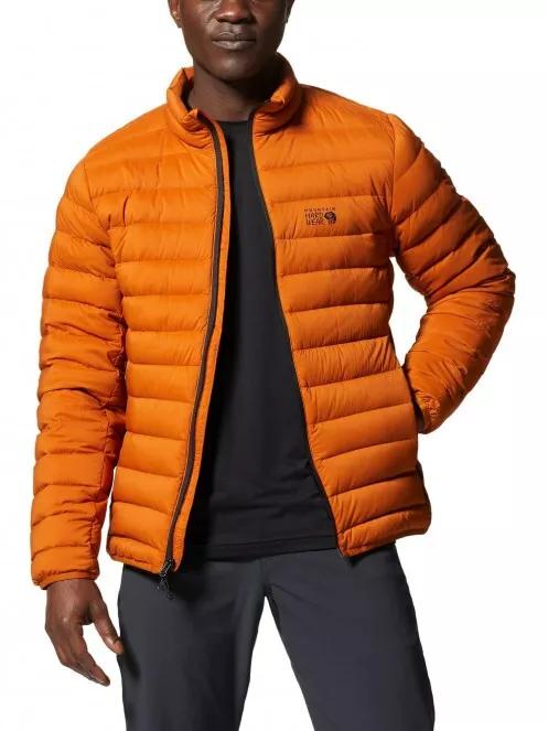 Mountain Hardwear Deloro Down Jacket férfi pehelykabát narancssárga színben 4