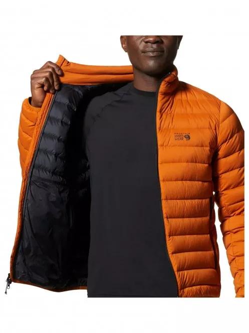 Mountain Hardwear Deloro Down Jacket férfi pehelykabát narancssárga színben 6