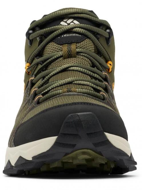Columbia Peakfreak II Mid Outdry férfi vízhatlan túrabakancs zöld színben 4