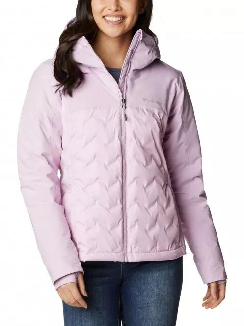 Columbia Grand Trek II Down Jacket női pehelykabát rózsaszín színben 2