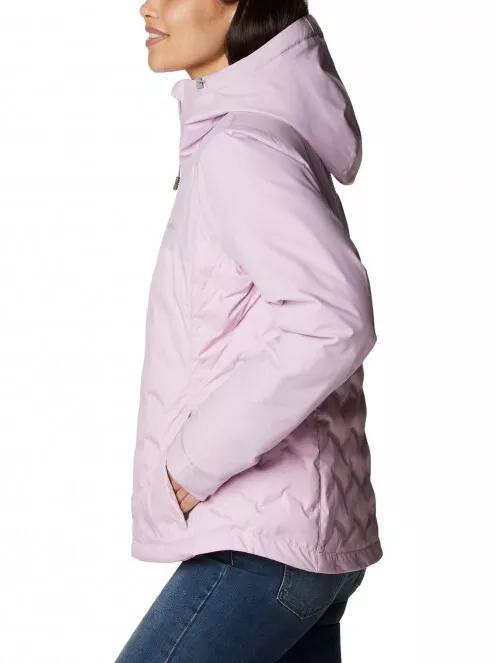 Columbia Grand Trek II Down Jacket női pehelykabát rózsaszín színben 4
