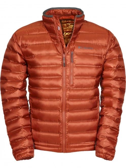 Columbia Pebble Peak Down Jacket férfi pehelykabát piros színben 2