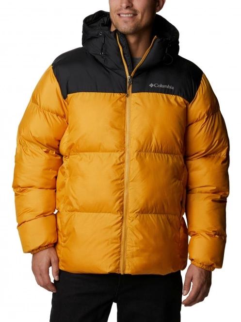 Columbia Puffect Hooded Jacket férfi télikabát sárga színben 2