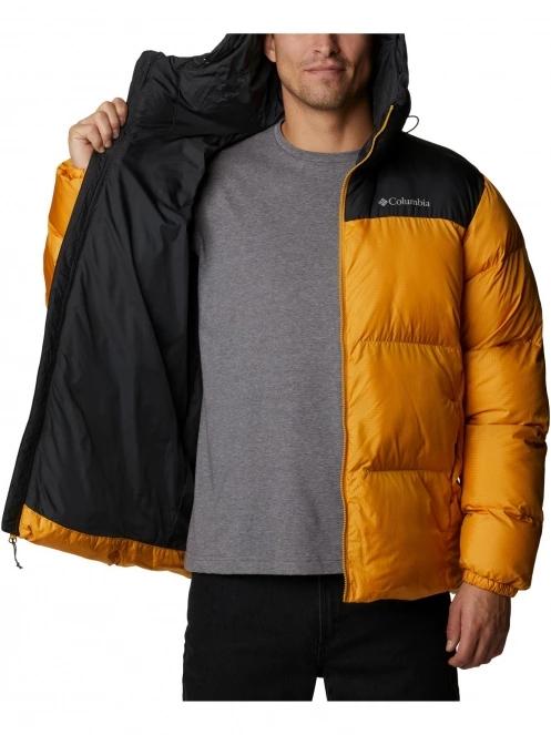 Columbia Puffect Hooded Jacket férfi télikabát sárga színben 5