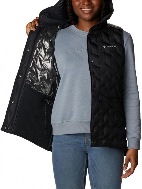 Columbia Delta Ridge Hooded Vest női mellény fekete színben 5